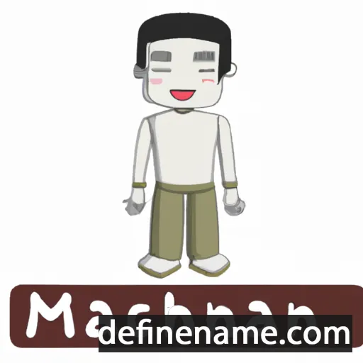 Manichan cartoon