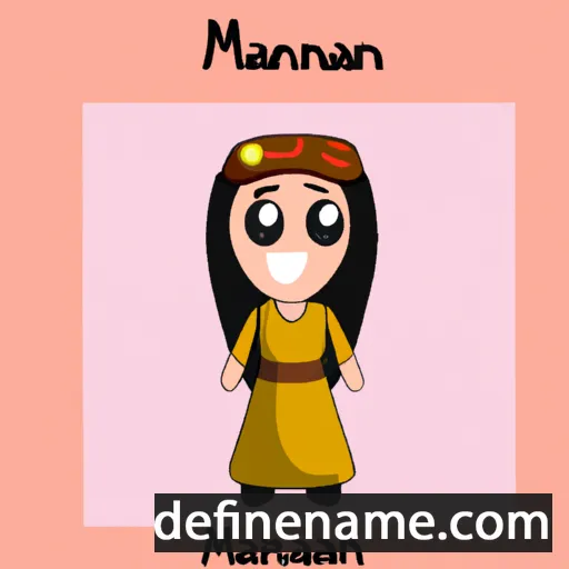 Manijeh cartoon