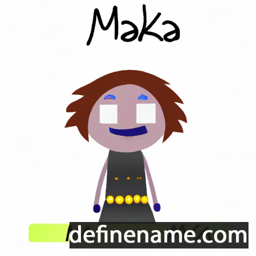 Manka cartoon