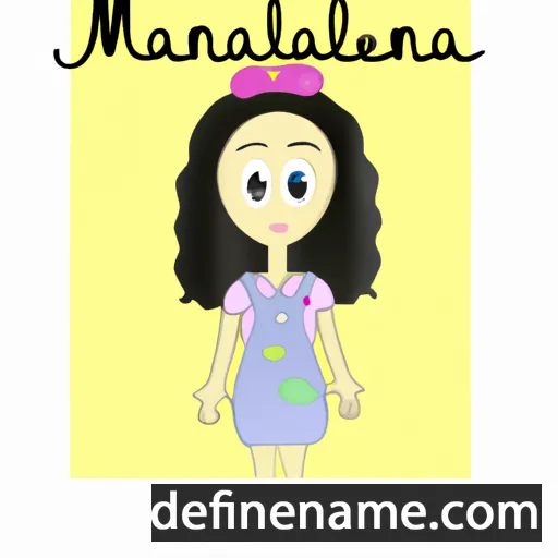 Manoelina cartoon