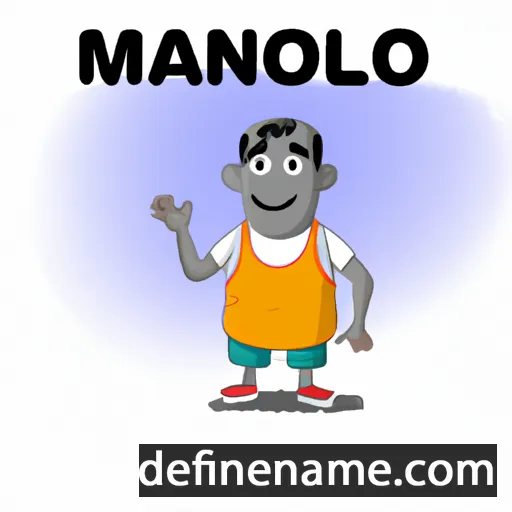 cartoon of the name Manojlo