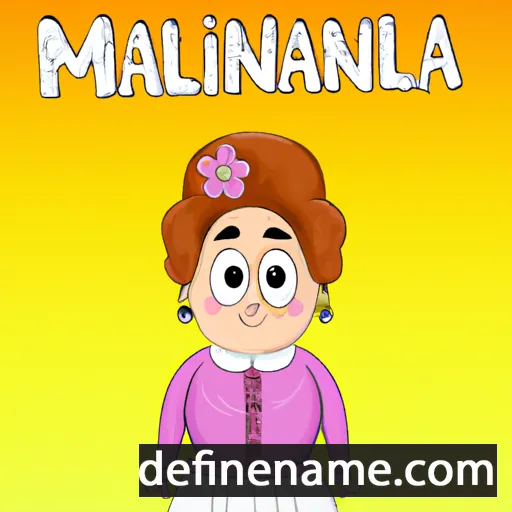 cartoon of the name Manolita