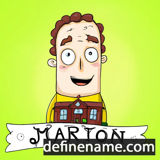 cartoon of the name Manor