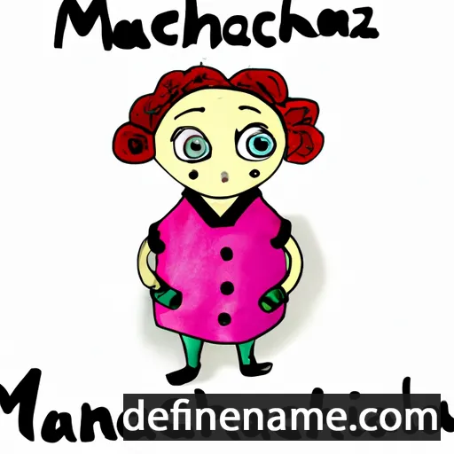 Manouschka cartoon