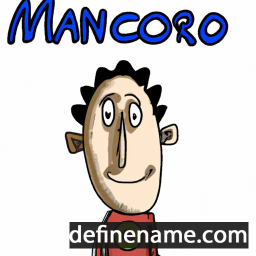 Manrico cartoon