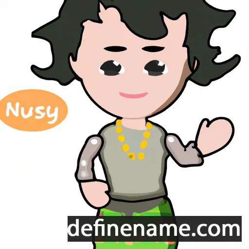 cartoon of the name Mansuy