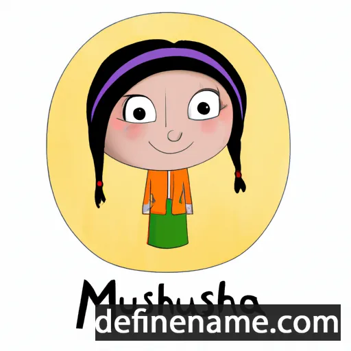 Manushka cartoon