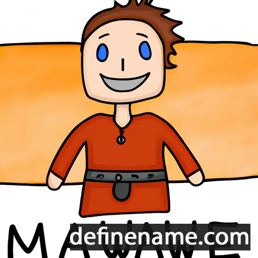 cartoon of the name Manwe