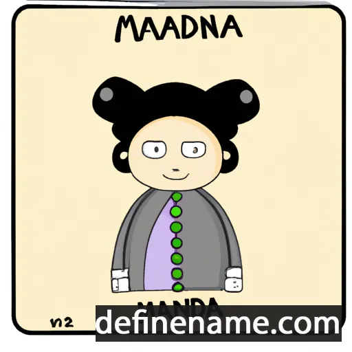 Maodana cartoon