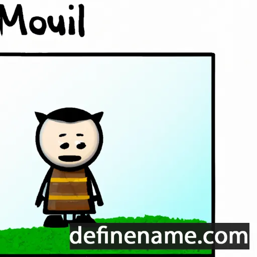 cartoon of the name Maol Muire