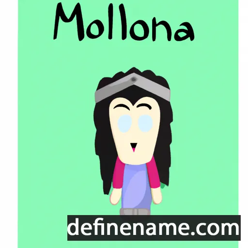 Maolmhóna cartoon