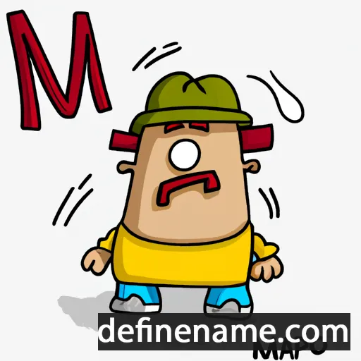 cartoon of the name Mapi