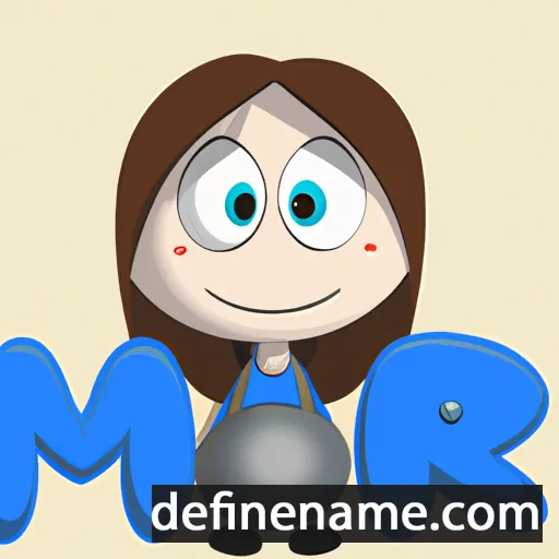 cartoon of the name Mar