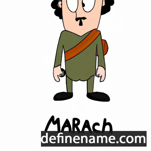 cartoon of the name Marachar