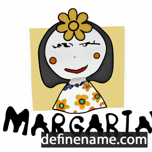 cartoon of the name Maragarita