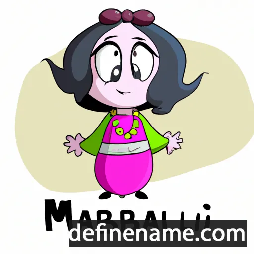 cartoon of the name Maralbibi