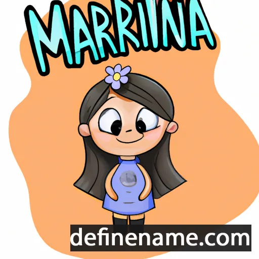 Maralina cartoon