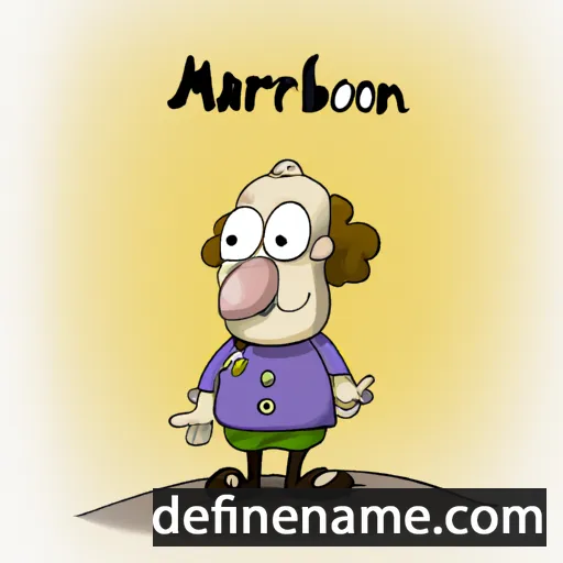 Marbjörn cartoon