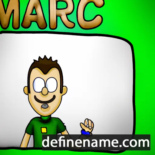 Marc'h cartoon