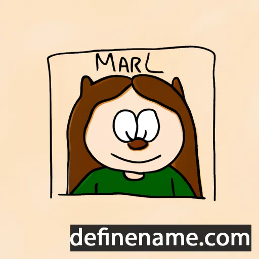 Marċell cartoon