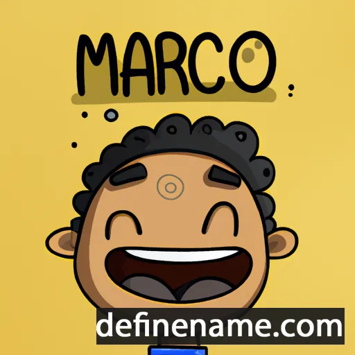 Marcão cartoon