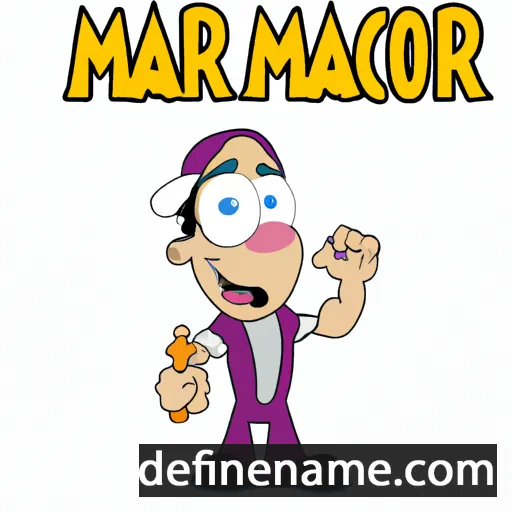 Marcamar cartoon