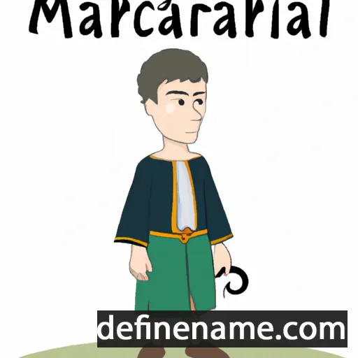 cartoon of the name Marcellianus