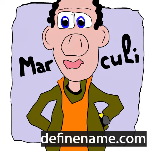 Marcellu cartoon