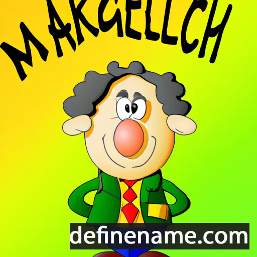 cartoon of the name Marchello