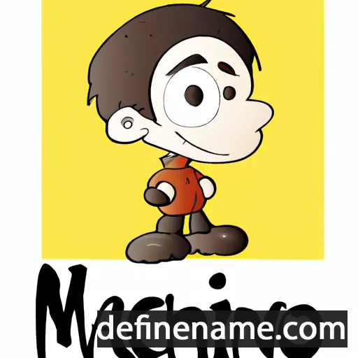 cartoon of the name Marchino