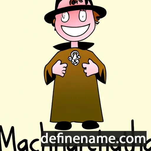 cartoon of the name Marchweithian