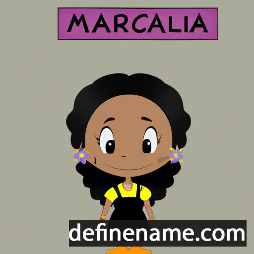 Marciala cartoon