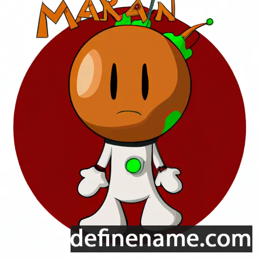 Marcian cartoon