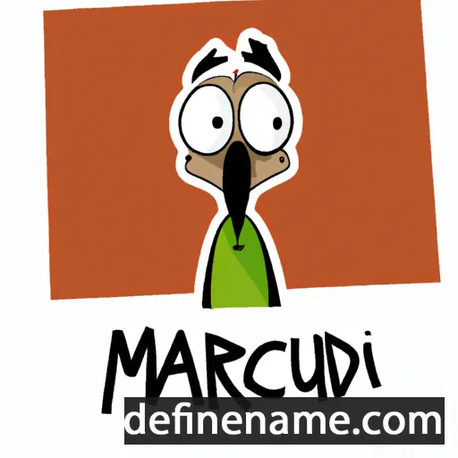 Marciddinu cartoon