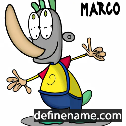 Marcòri cartoon