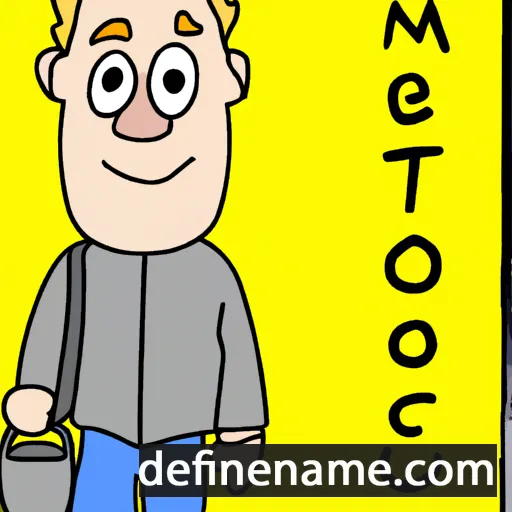 cartoon of the name Marcoen