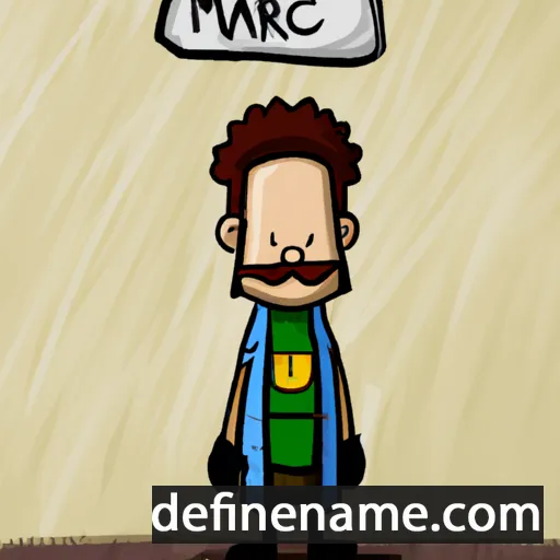 Marcu cartoon