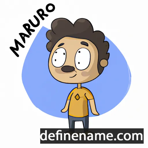 cartoon of the name Marculfo