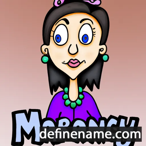 cartoon of the name Marcyjanna