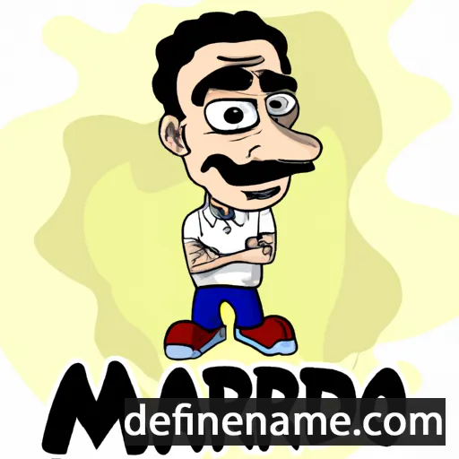 cartoon of the name Mardjo