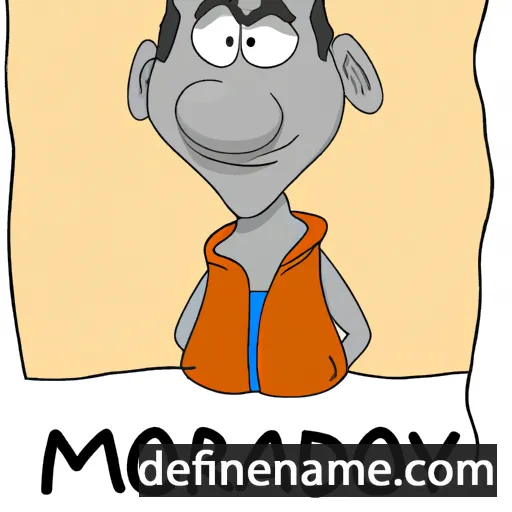 cartoon of the name Mardoy