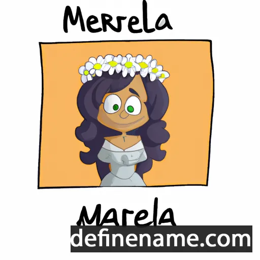 cartoon of the name Marella