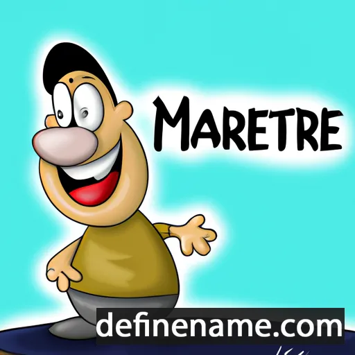 cartoon of the name Marente