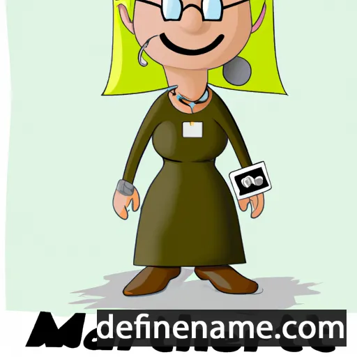 cartoon of the name Mareth