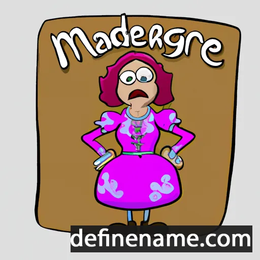 Margaderdene cartoon