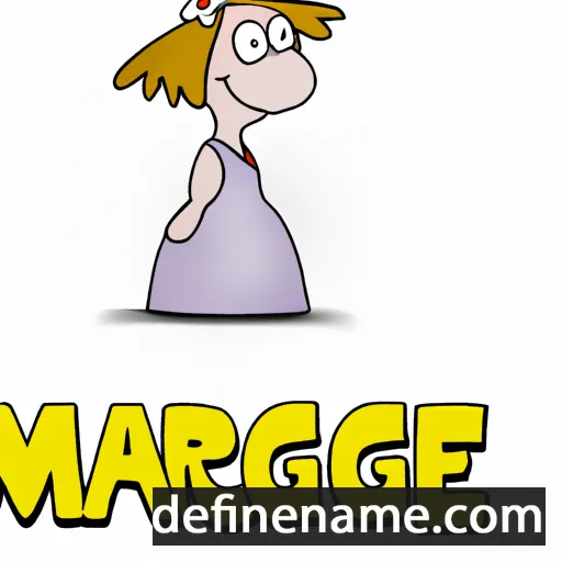 Margarét cartoon