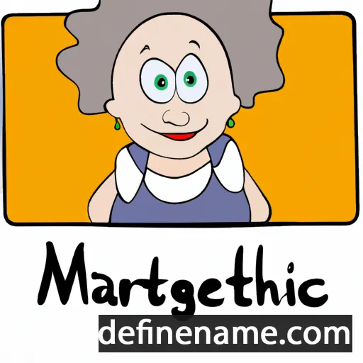 cartoon of the name Margarethus