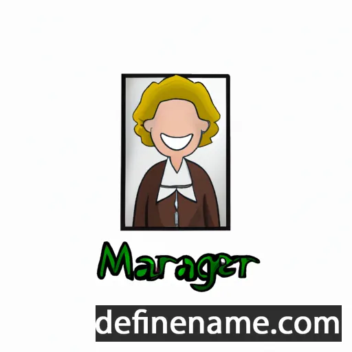 Margarett cartoon