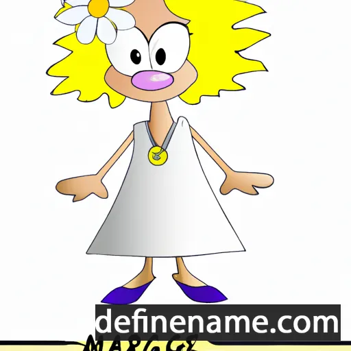 cartoon of the name Margaride