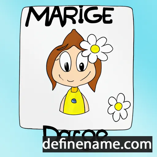 cartoon of the name Margarite